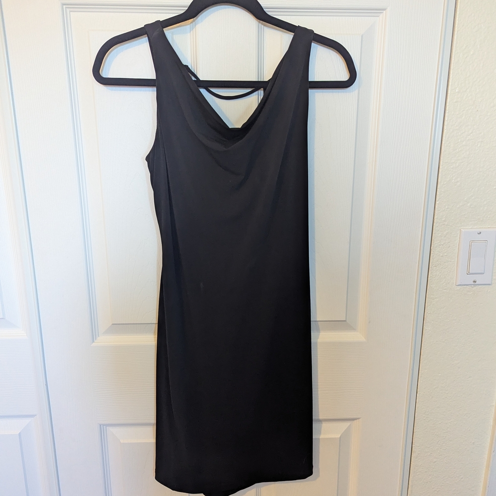 Moda International Black Sleeveless Dress